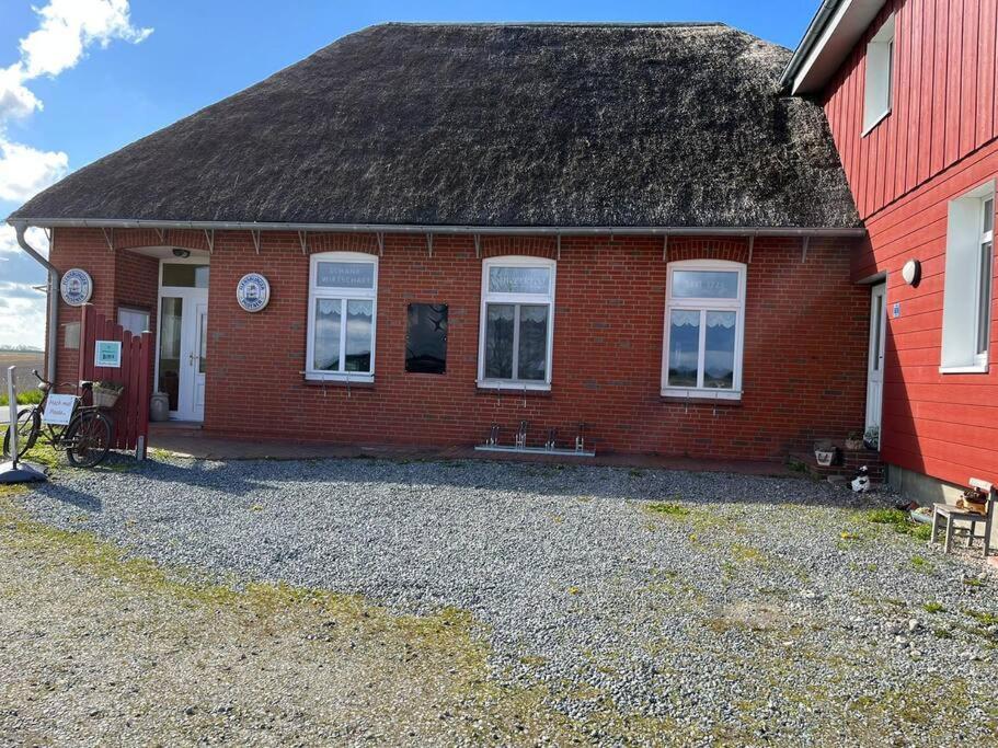 Nordsee Ferienwohnung Utspann Uelvesbull Esterno foto